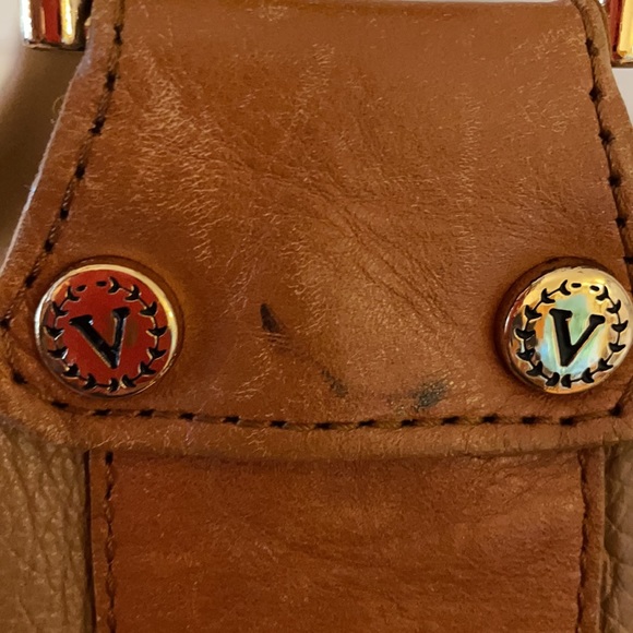 EUC ValentinA Italian Leather Bucket Bag - Picture 9 of 12